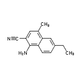 CAS#: 367912-41-2, 1-Amino-6-Ethyl-4-Methyl-2-Naphthonitrile