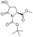 CAS#: 367966-41-4, (2S,4R)-4-Hydroxy-5-Oxo-1,2-Pyrrolidinedicarboxylic Acid 1-(1,1-Dimethylethyl) 2-Methyl Ester