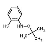 CAS 登录号：368441-18-3， 3-{[(2-甲基-2-丙基)氧基]氨基}-4-吡啶硫醇