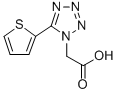 CAS 登录号：36855-09-1， 2-(5-噻吩-2-基四唑-1-基)乙酸