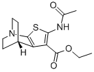 CAS#: 36860-52-3, 2-Acetylamino-3-Ethylcarbonylthieno(2,3-b)Quinuclidine