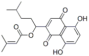 CAS#: 36883-11-1, [1-(5,8-Dihydroxy-1,4-Dioxonaphthalen-2-Yl)-4-Hydroxy-4-Methylpentyl] 3-Methylbut-2-Enoate