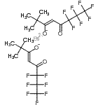 CAS 登录号：36885-31-1， 钡二[(3Z)-6,6,7,7,8,8,8-七氟-2,2-二甲基-5-氧代-3-辛烯-3-醇]