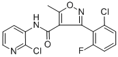 CAS 登录号：368869-90-3， 3-(2-氯-6-氟苯基)-N-(2-氯-3-吡啶基)-5-甲基-4-异恶唑甲酰胺