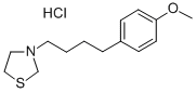 CAS 登录号：36894-66-3， 3-[4-(4-甲氧基苯基)丁基]-1,3-噻唑烷盐酸盐