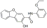 CAS 登录号：3691-93-8， N-(2-乙氧基苯基)-2-羟基二苯并呋喃-3-甲酰胺