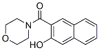 CAS 登录号：3692-67-9， (3-羟基萘-2-基)-吗啉-4-基甲酮