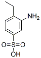 CAS 登录号：3694-83-5， 3-氨基-4-乙基苯磺酸