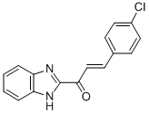 CAS#: 36998-77-3, 1-(1H-Benzimidazol-2-Yl)-3-(4-Chlorophenyl)Prop-2-En-1-One