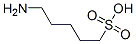 CAS 登录号：37043-68-8， 5-氨基戊烷-1-磺酸