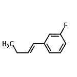 CAS#: 370558-09-1, 1-[(1E)-1-Buten-1-Yl]-3-Fluorobenzene