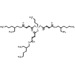 CAS 登录号：37074-33-2， 2-乙基己基6-丁基-14-乙基-6-({4-[(2-乙基己基)氧基]-4-氧代-2-丁烯酰}氧基)-4,8,11-三氧代-5,7,12-三氧杂-6-锡杂十八碳-2,9-二烯-1-酸酯