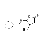 CAS#: 370875-33-5, 4-Amino-5-(Cyclopentylmethoxy)Dihydro-2(3H)-Furanone