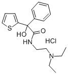 CAS#: 37109-17-4, N-(2-Diethylaminoethyl)-2-Hydroxy-2-Phenyl-2-Thiophen-2-Ylacetamide Hydrochloride