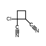 CAS 登录号：3716-98-1， 1-氯-1,2-环丁烷二甲腈