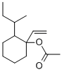 CAS#: 37172-02-4, 1-Vinyl-2-(1-methylpropyl)cyclohexyl acetate