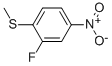 CAS 登录号：372121-91-0， 2-氟-4-硝基硫代苯甲醚