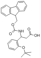 CAS 登录号：372144-18-8， 3-N-芴甲氧羰基-氨基-3-(2-叔丁氧基苯基)丙酸