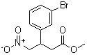 CAS#: 372944-86-0, Methyl 3-(3-Bromophenyl)-4-Nitro-Butanoate
