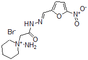 CAS#: 37386-05-3, 2-(1-Amino-3,4,5,6-Tetrahydro-2H-Pyridin-1-Yl)-N-[(5-Nitro-2-Furyl)Methylideneamino]Acetamide Bromide