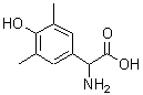CAS 登录号：37409-33-9， 氨基(4-羟基-3,5-二甲基苯基)乙酸