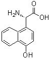 CAS 登录号：37409-34-0， (2S)-氨基(4-羟基-1-萘基)乙酸