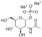 CAS 登录号：374726-40-6， N-乙酰基-alpha-D-葡萄糖胺-1-磷酸酯二钠盐