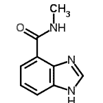 CAS 登录号：374775-33-4， N-甲基-1H-苯并咪唑-4-甲酰胺
