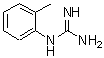 CAS 登录号：37557-40-7， 1-(2-甲基苯基)胍
