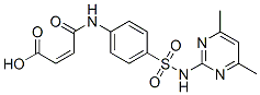 CAS 登录号：37560-05-7， (Z)-4-[[4-[(4,6-二甲基嘧啶-2-基)氨基磺酰基]苯基]氨基]-4-氧代丁-2-烯酸