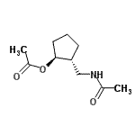 CAS 登录号：375819-05-9， (1S,2R)-2-(乙酰氨基甲基)环戊基乙酸酯