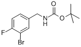 CAS 登录号：375853-85-3， [(3-溴-4-氟苯基)甲基]-氨基甲酸叔丁酯