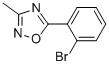 CAS 登录号：375857-64-0， 5-(2-溴苯基)-3-甲基-1,2,4-恶二唑