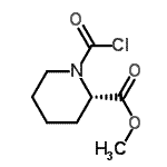 CAS#: 376347-06-7, Methyl (2S)-1-(Chlorocarbonyl)-2-Piperidinecarboxylate