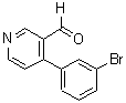 CAS 登录号：376646-64-9， 4-(3-溴苯基)-3-吡啶甲醛