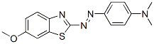 CAS 登录号：3771-31-1， 4-[(6-甲氧基-1,3-苯并噻唑-2-基)偶氮]-N,N-二甲基苯胺