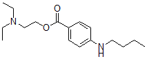 CAS 登录号：3772-42-7， 2-二乙基氨基乙基4-丁基氨基苯甲酸酯