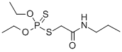 CAS 登录号：37744-79-9， 2-二乙氧基硫代膦酰硫基-N-丙基乙酰胺