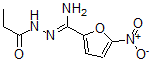 CAS 登录号：3777-12-6， N-[[氨基-(5-硝基呋喃-2-基)亚甲基]氨基]丙酰胺