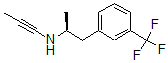 CAS#: 37822-90-5, N-[(2S)-1-[3-(Trifluoromethyl)Phenyl]Propan-2-Yl]Prop-1-Yn-1-Amine