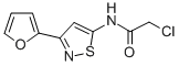 CAS#: 37853-37-5, 2-Chloro-N-(3-Furan-2-Yl-1,2-Oxazol-5-Yl)Acetamide