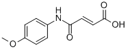 CAS 登录号：37902-60-6， 4-(4-甲氧基苯胺基)-4-氧代丁-2-烯酸
