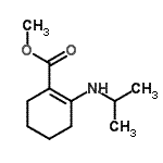 CAS 登录号：379232-94-7， 甲基2-(异丙基氨基)-1-环己烯-1-羧酸酯