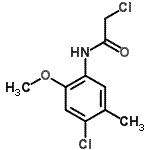 CAS 登录号：379255-21-7， 2-氯-N-(4-氯-2-甲氧基-5-甲基苯基)乙酰胺