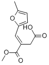 CAS 登录号：37978-59-9， (E)-3-(甲氧羰基)-4-(5-甲基呋喃-2-基)丁-3-烯酸
