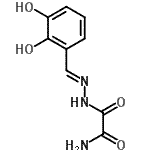 CAS 登录号：380191-30-0， 2-[(2E)-2-(2,3-二羟基苄亚基)肼基]-2-氧代乙酰胺