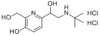 CAS 登录号：38029-10-6， 6-[2-(叔丁基氨基)-1-羟基乙基]-2-(羟基甲基)吡啶-3-醇二盐酸盐