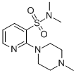 CAS 登录号：38030-52-3， N,N-二甲基-2-(4-甲基哌嗪-1-基)吡啶-3-磺酰胺