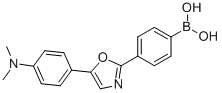 CAS 登录号：380499-66-1， 4-[5-(4-二甲胺苯基)恶唑-2-基]苯硼酸
