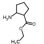 CAS 登录号：38052-23-2， 乙基2-氨基环戊烷羧酸酯